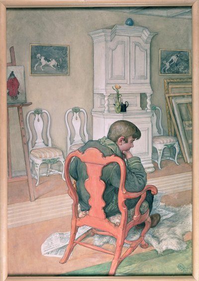 Esbjorn Convalescing by Carl Larsson